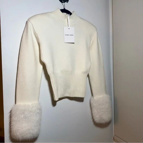 Ronny Kobo - Jenner Knit Top, BNWT - Picture 7 of 11